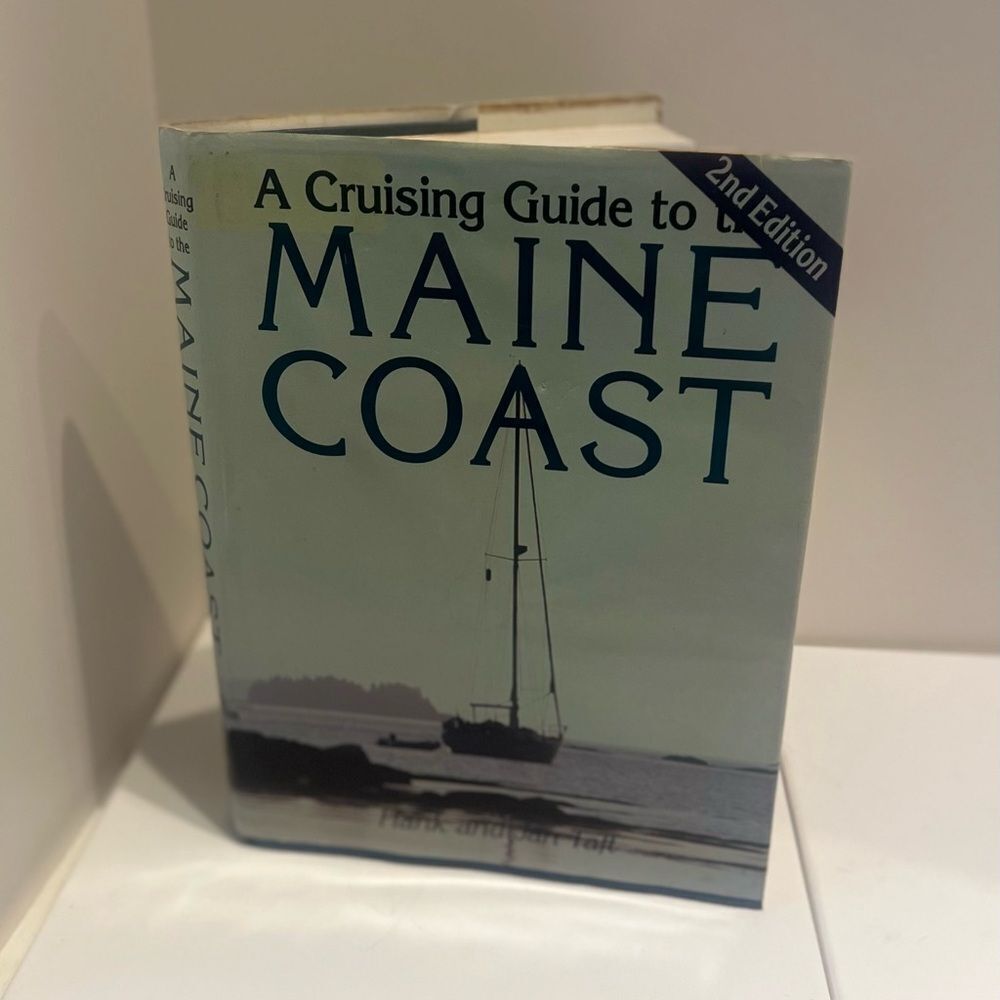 A Cruising‎ Guide to the Maine Coast Hardcover Book Coffee Table